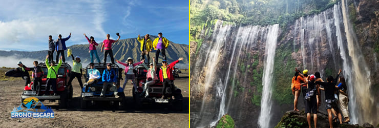 Mount Bromo and Tumpak Sewu Tour Package 3 Days 2 Nights